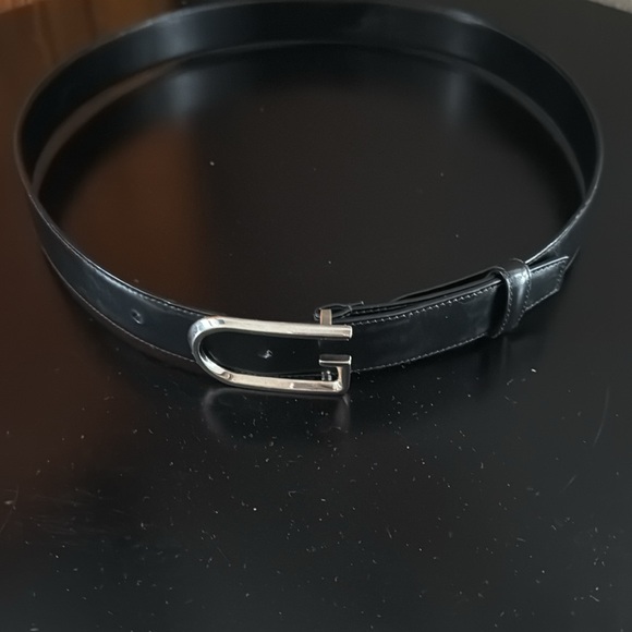 Gucci silver single G buckle. Authentic, barely worn, size 85 - Picture 3 of 4